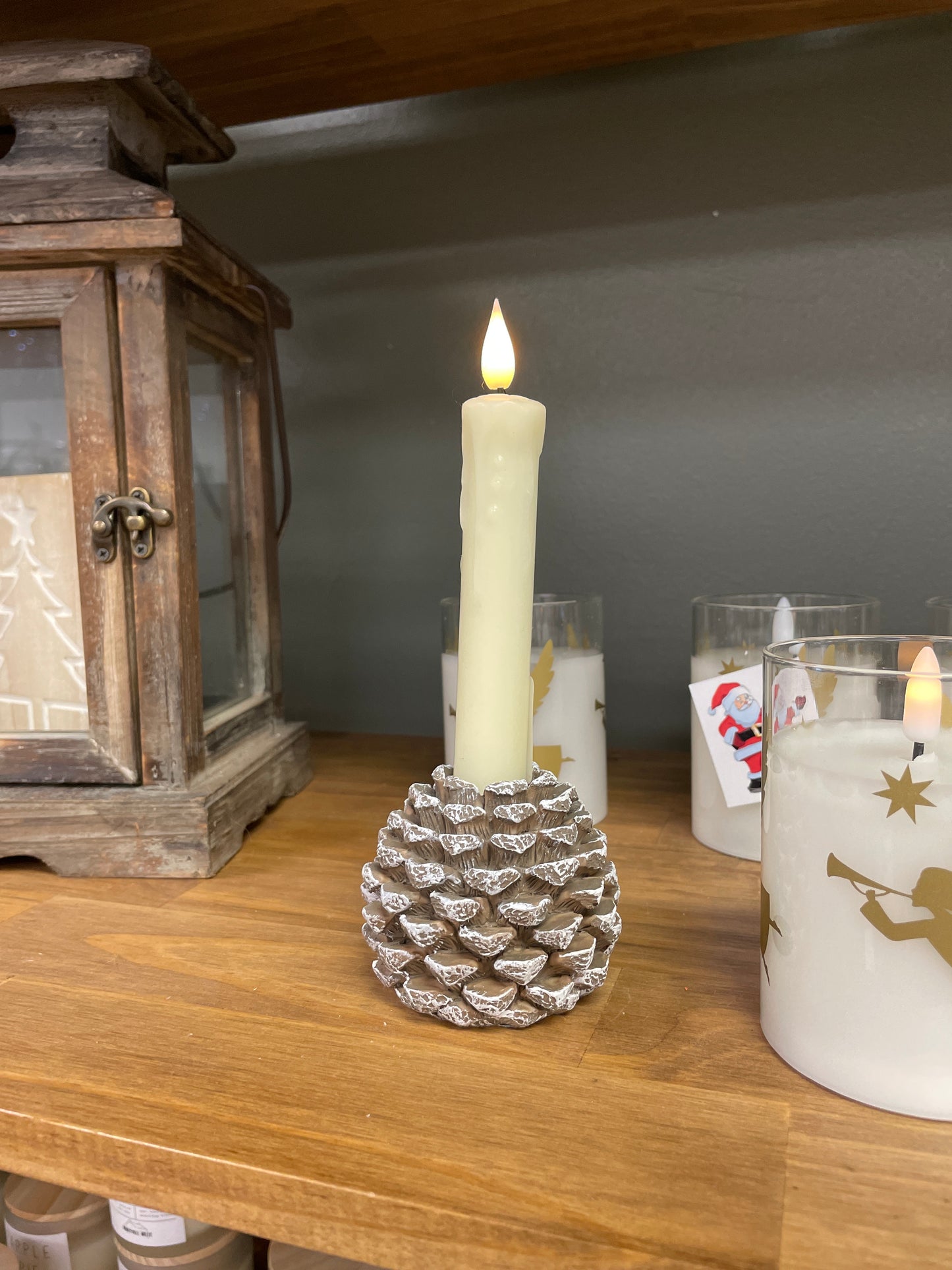 Pine Cone Candleholder