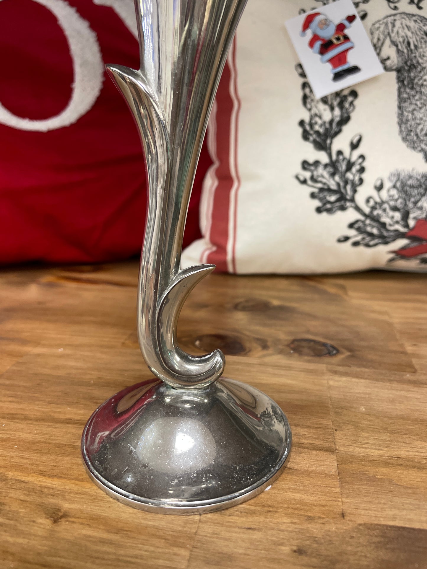 Silver Bud Vase