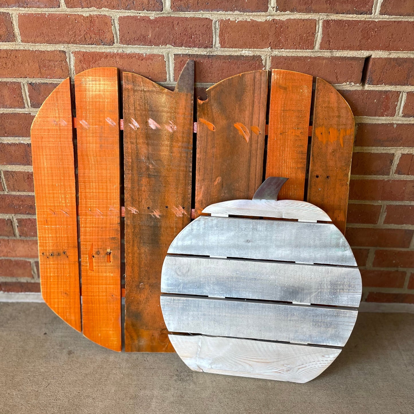 Wooden Slat Pumpkins