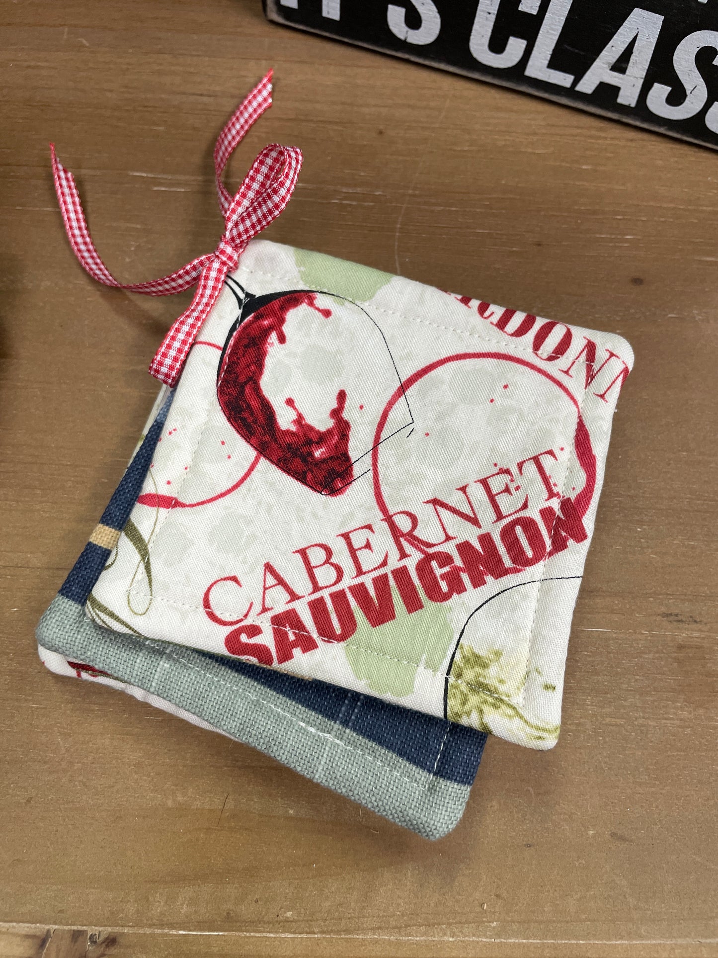 Wine Coasters (Fabric)