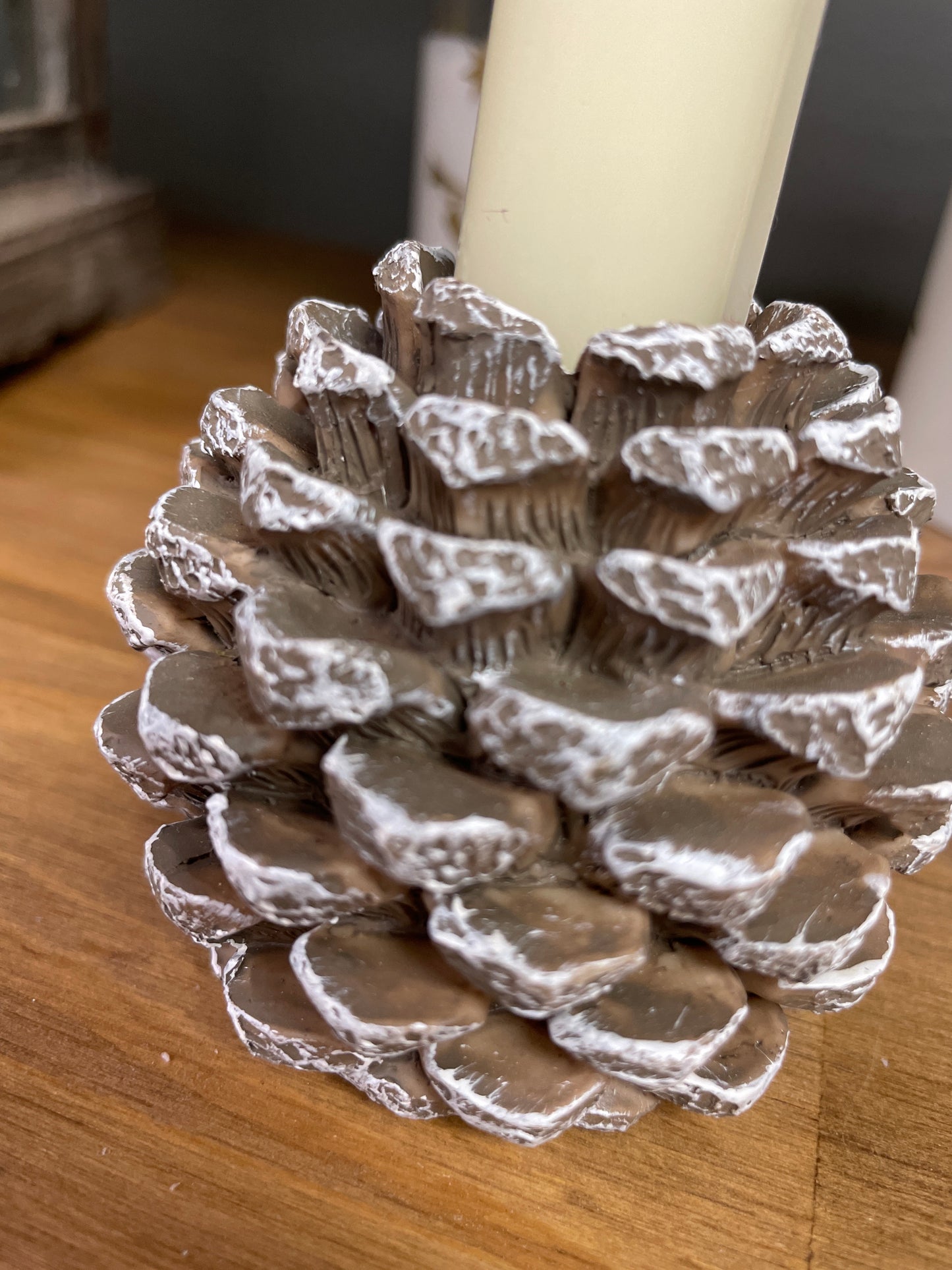 Pine Cone Candleholder