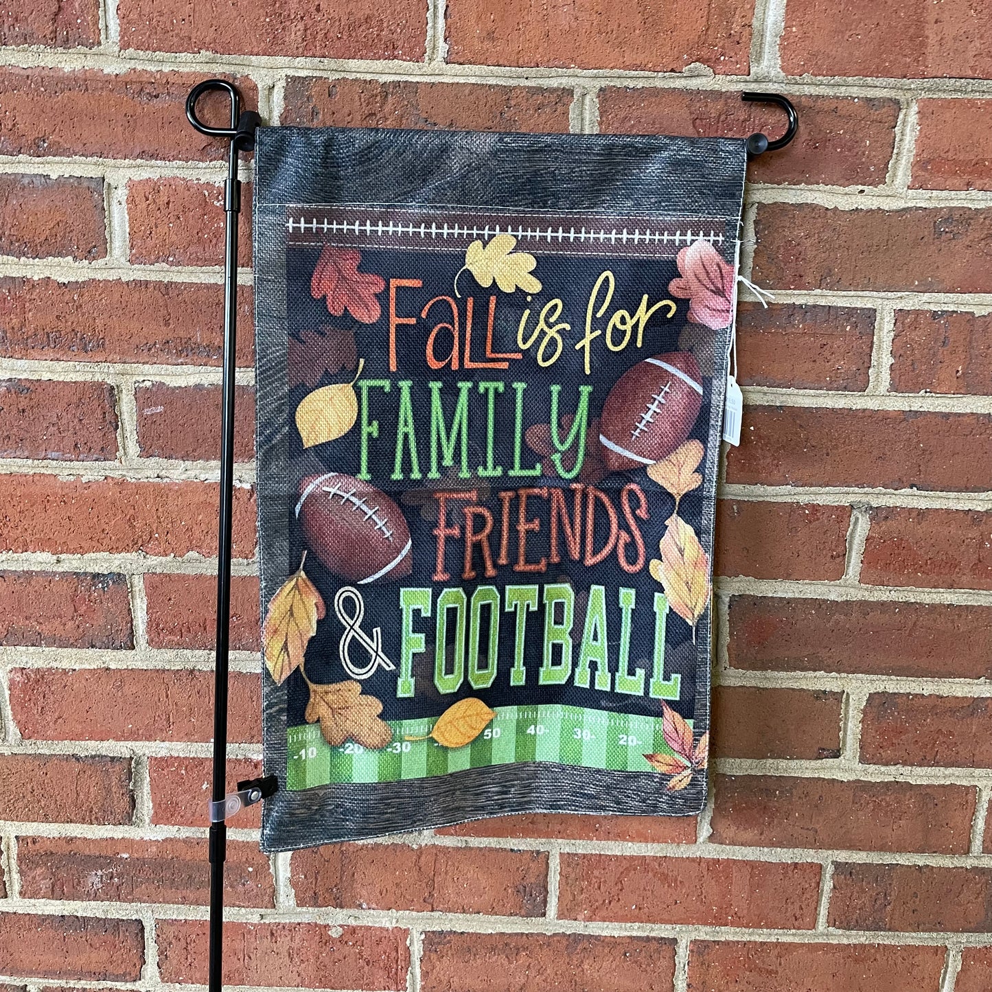 Garden Flag - Football Family Fall