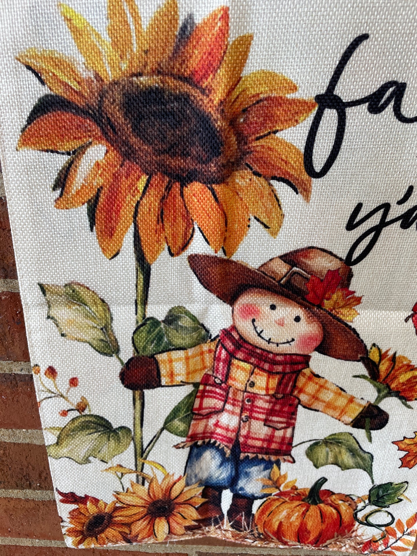 Garden Flag - Happy Fall Y'all