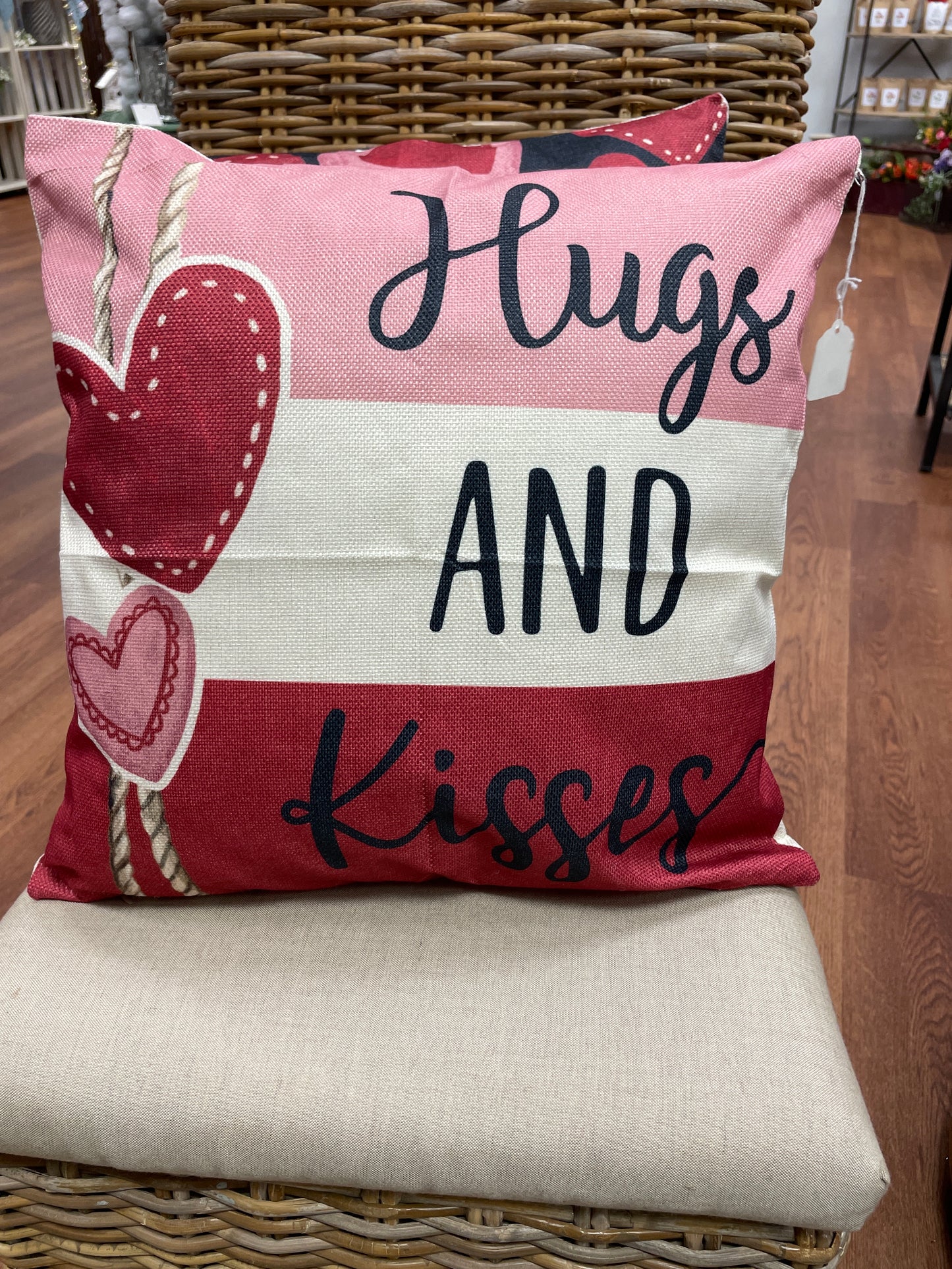 Valentine Cover + Pillow - Hugs