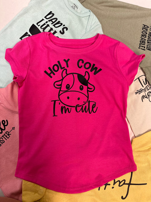 Holy Cow Kids Shirt