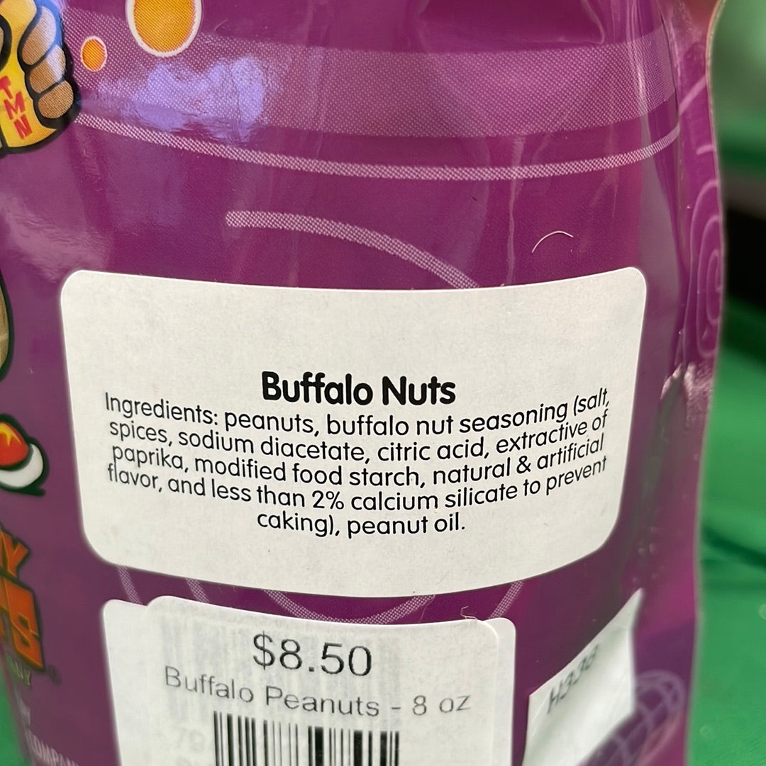 Buffalo Peanuts - 8 oz