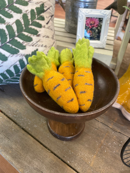 Felt Carrot