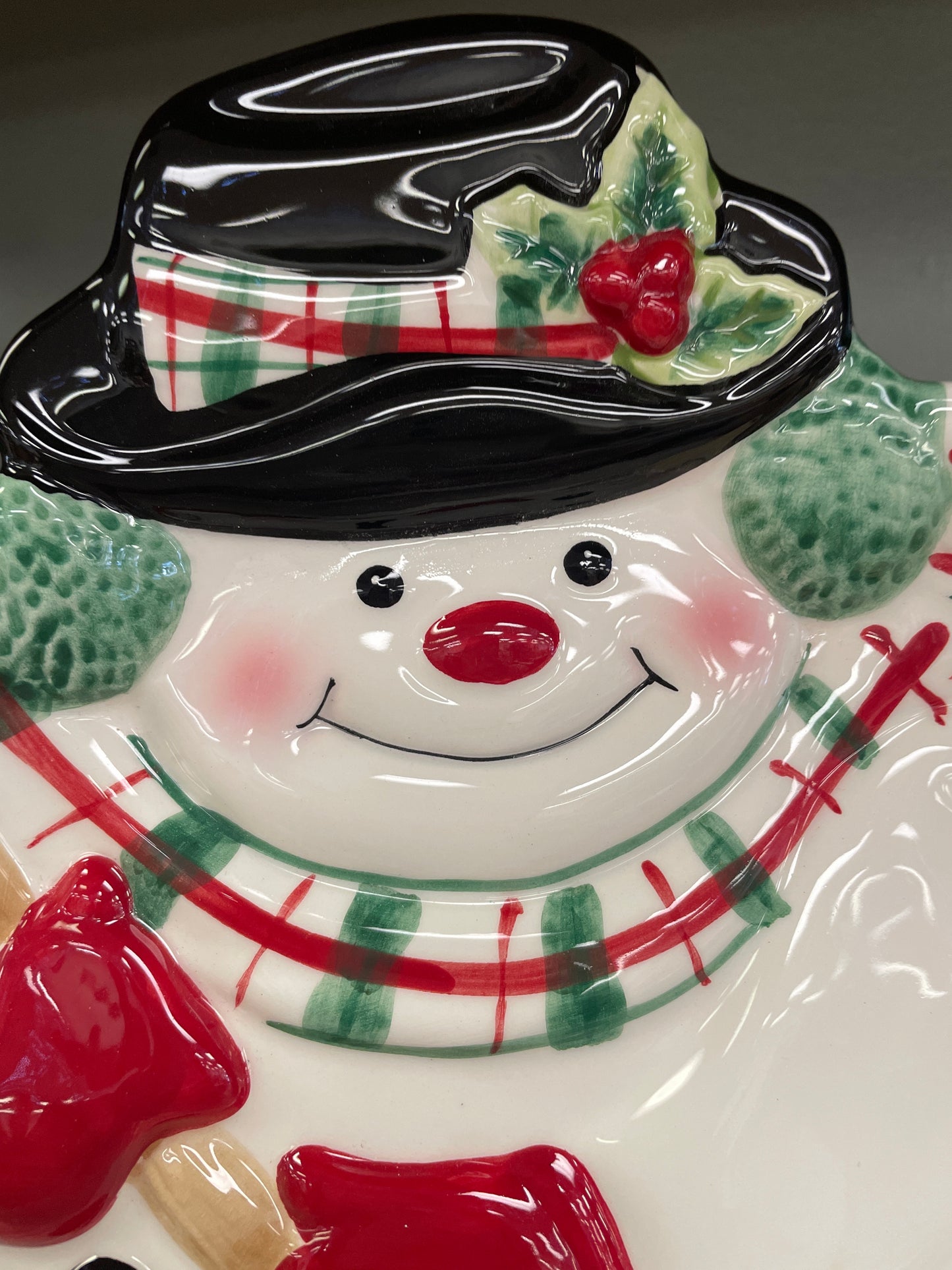 Snowman Plate