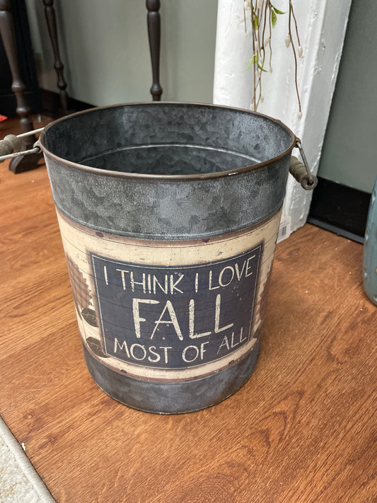 Love Fall Bucket