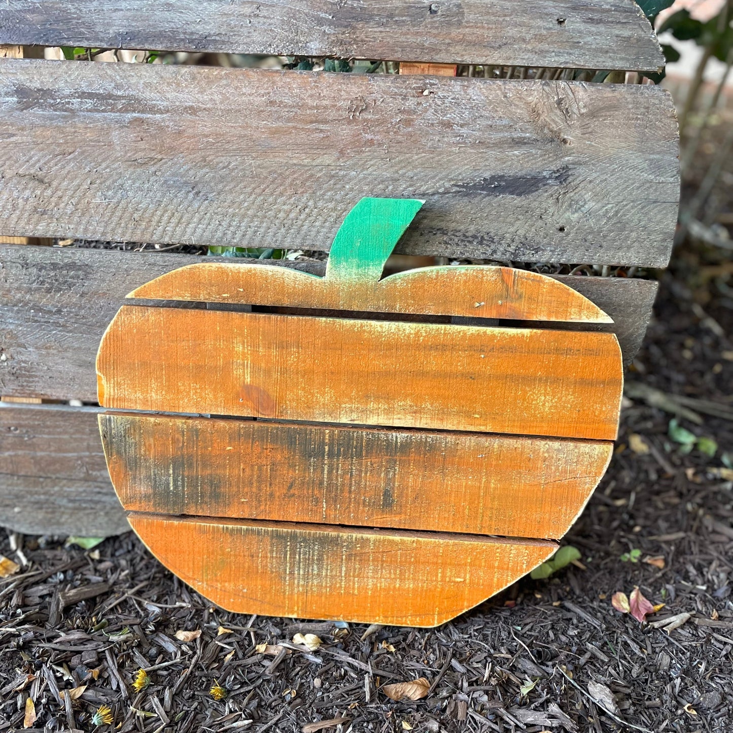 Wooden Slat Pumpkins