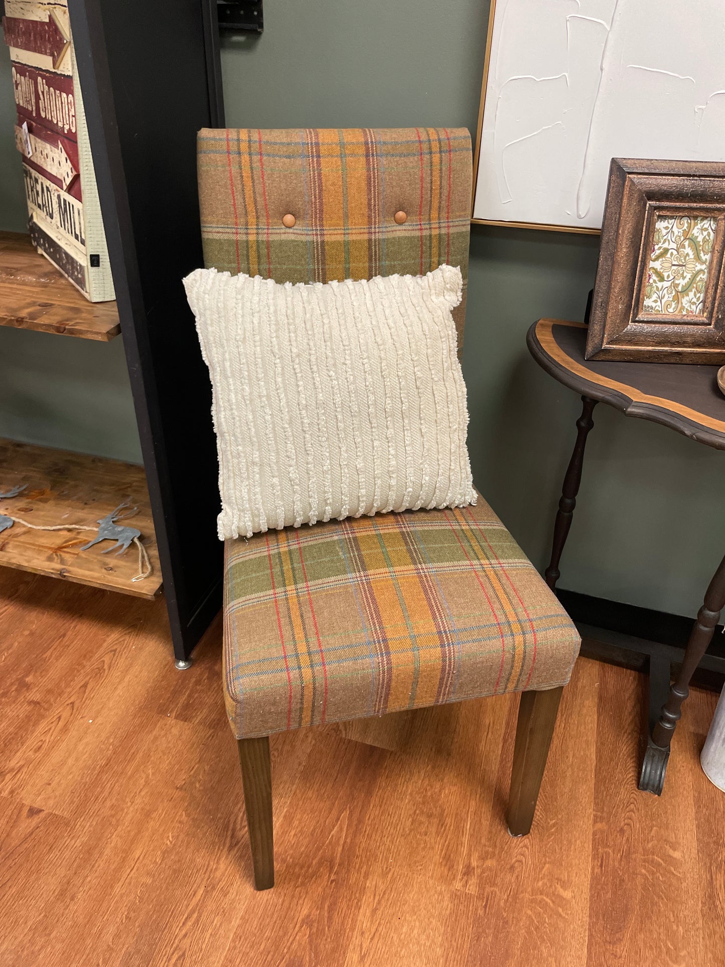 Plaid Chair