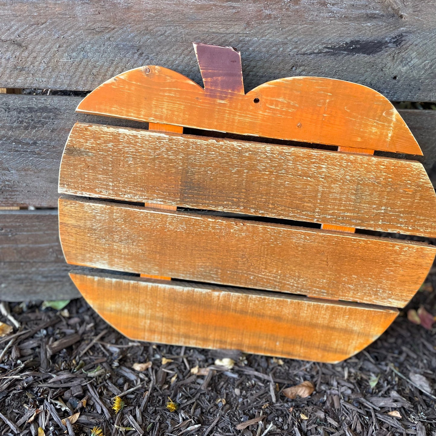 Wooden Slat Pumpkins