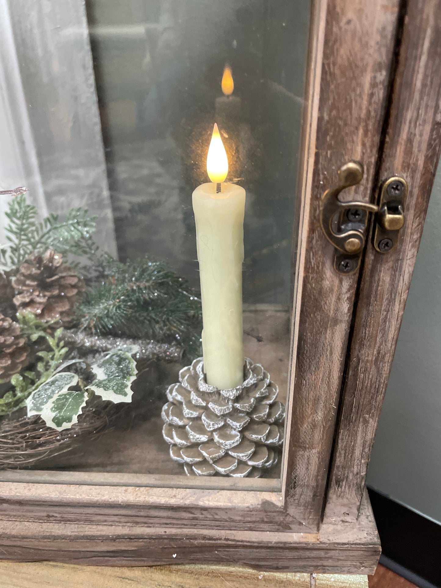 Pine Cone Candleholder