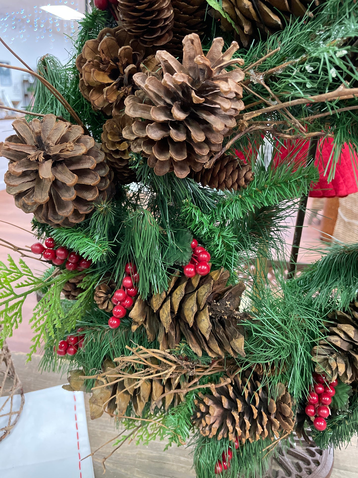 Pinecone Wreath