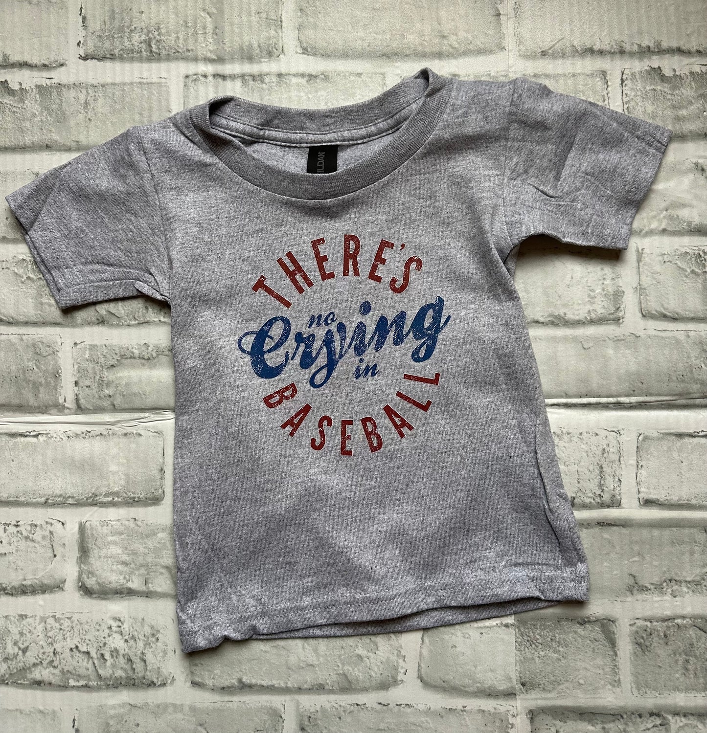 There’s no crying in baseball Toddler Shirt