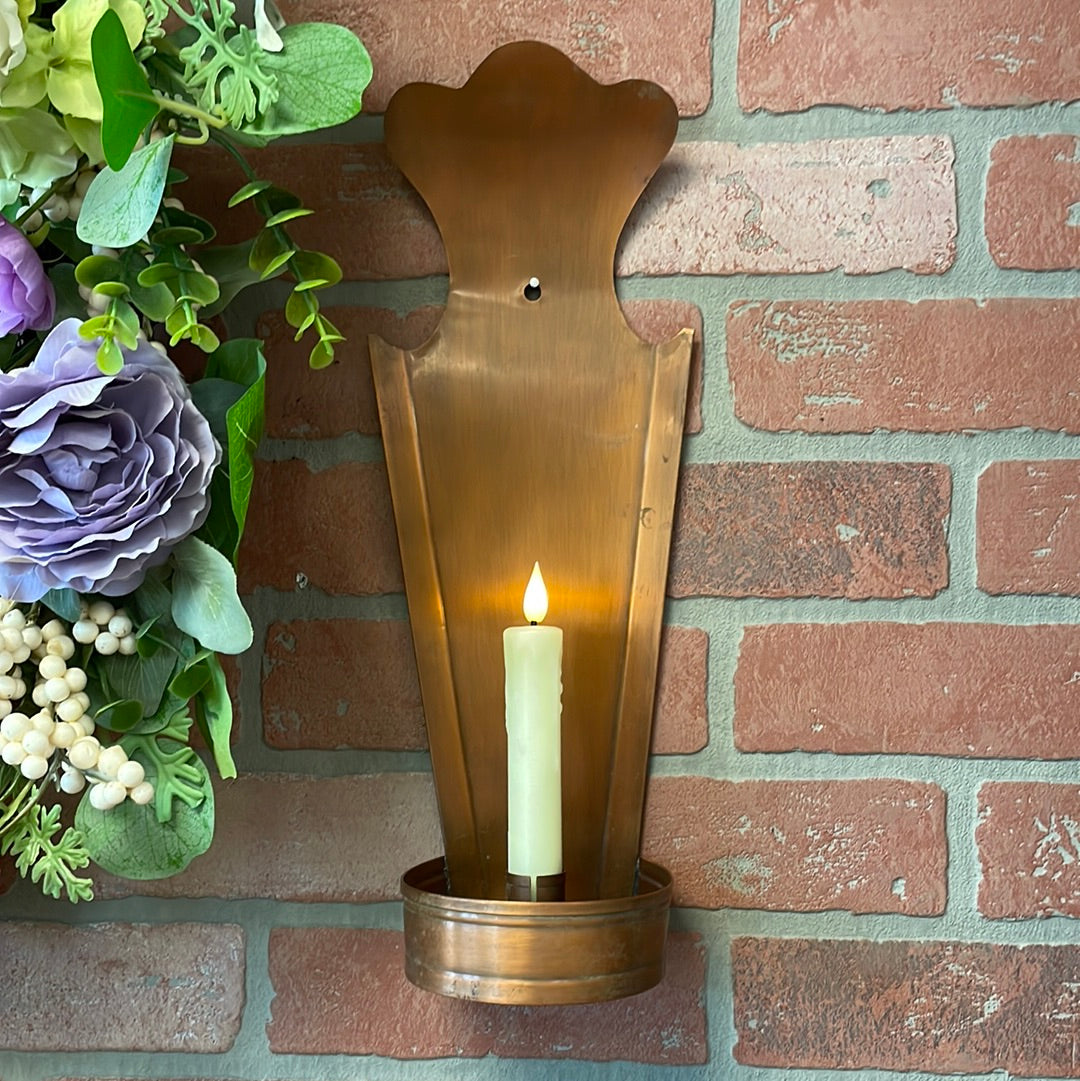 Copper Candleholder (hanging)