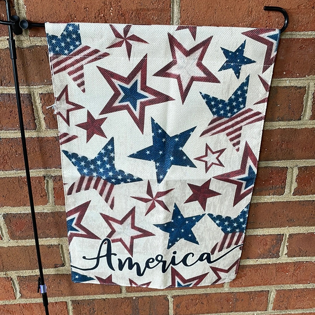 Garden Flags - Stars America