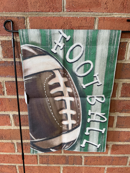 Garden Flag - Football Green