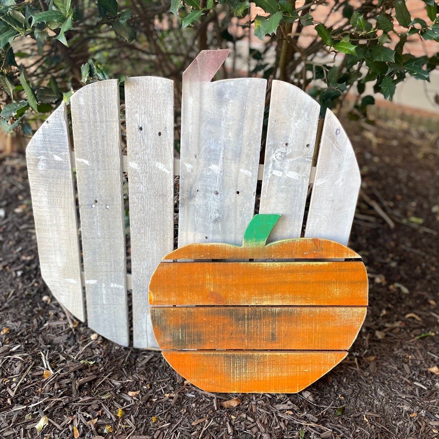 Wooden Slat Pumpkins