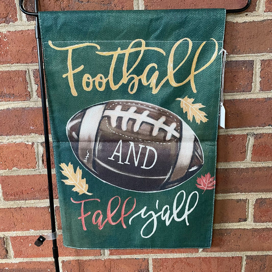 Garden Flag - Football and Fall