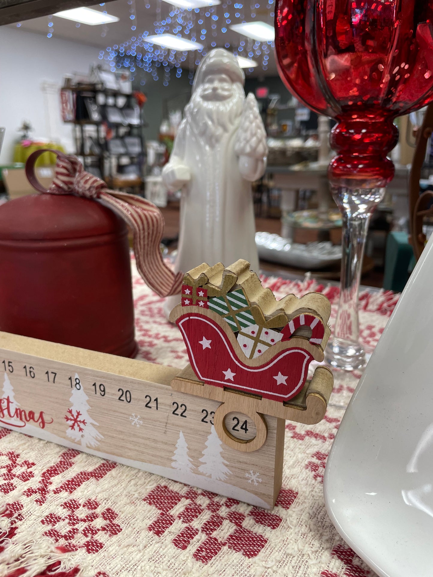 Sleigh Advent Calendar Christmas