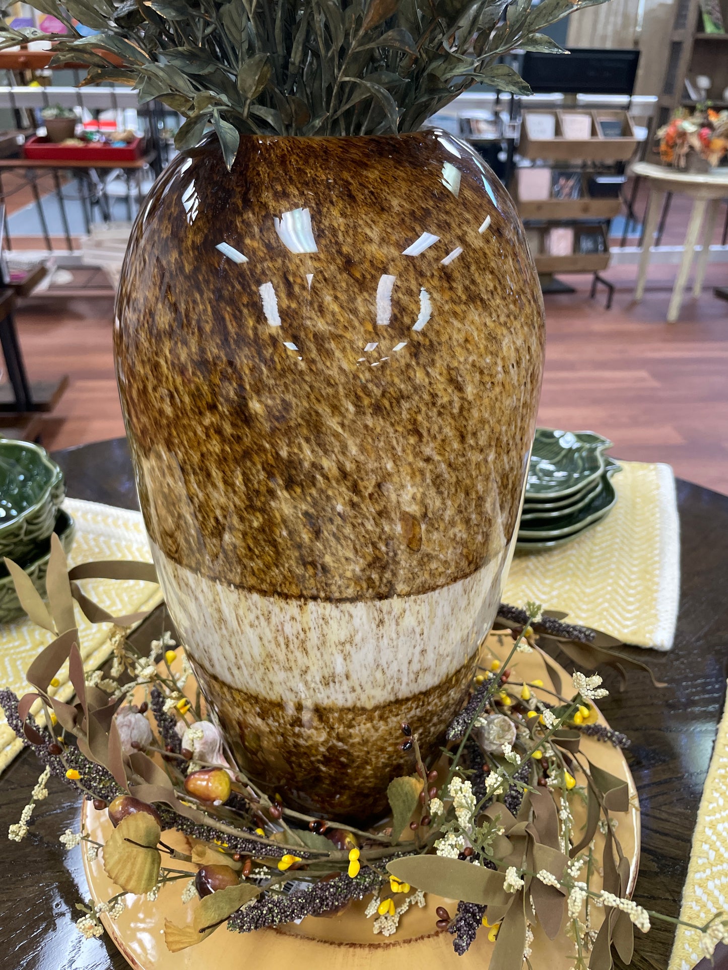 Brown Vase (Tall)