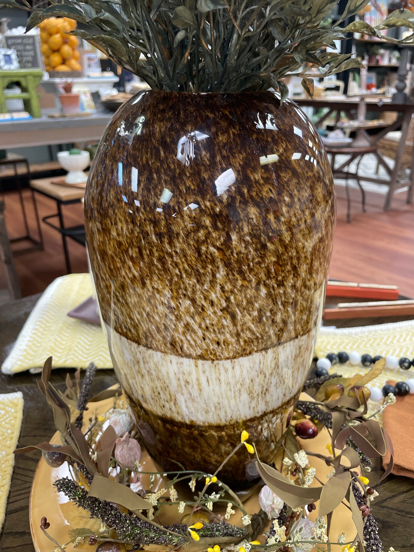 Brown Vase (Tall)