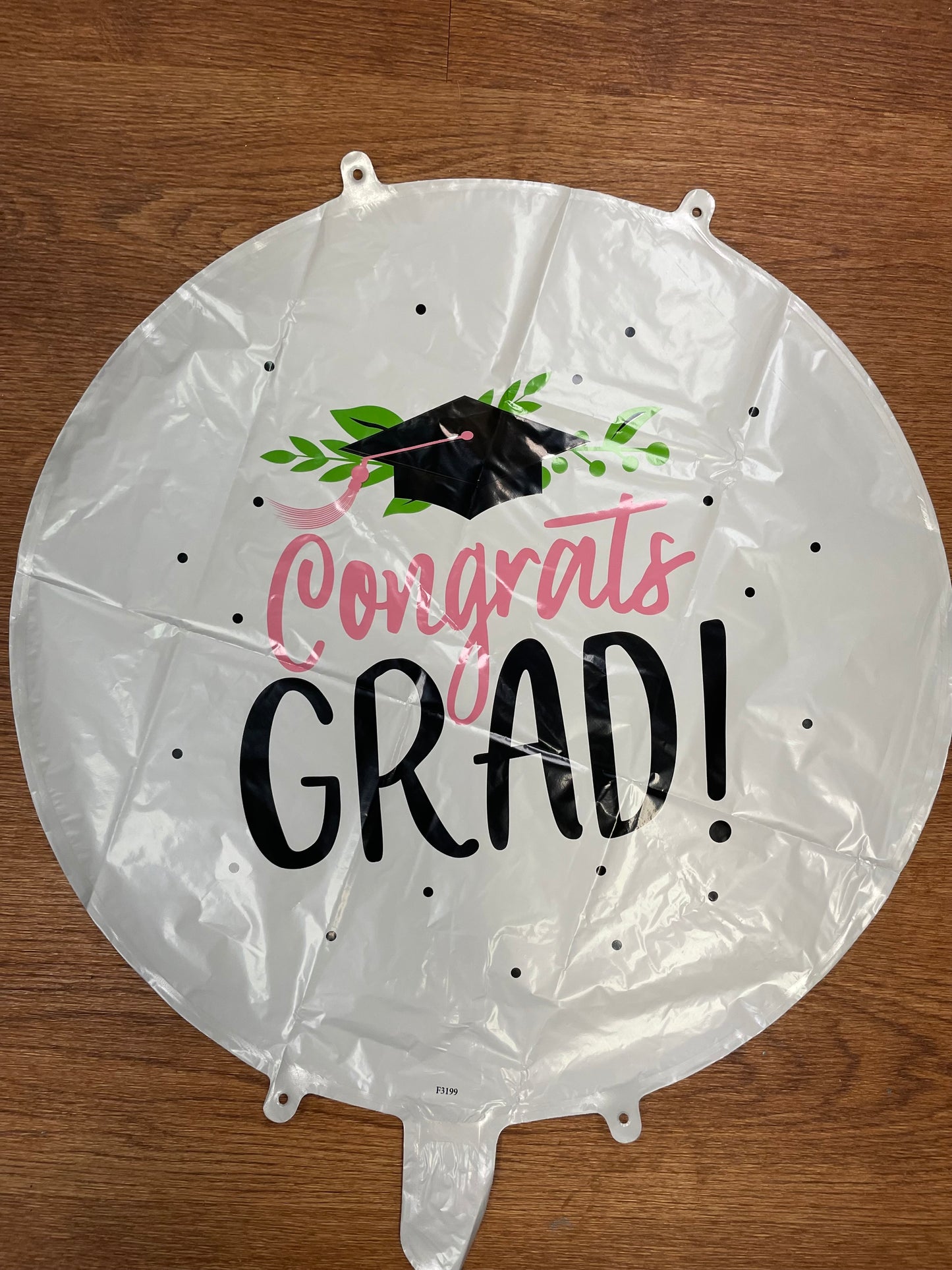 Mylar Balloons - Graduation - Star & Circle