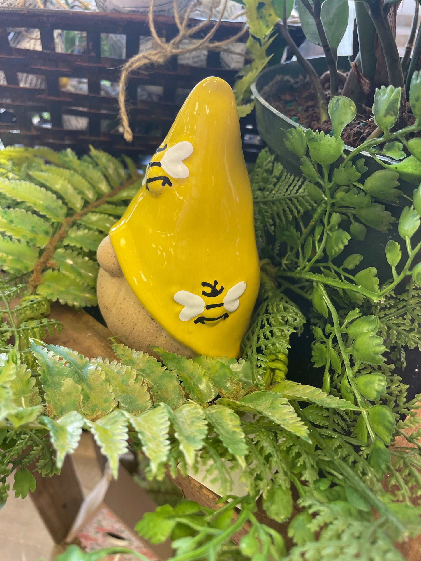 Bee Ceramic Gnome