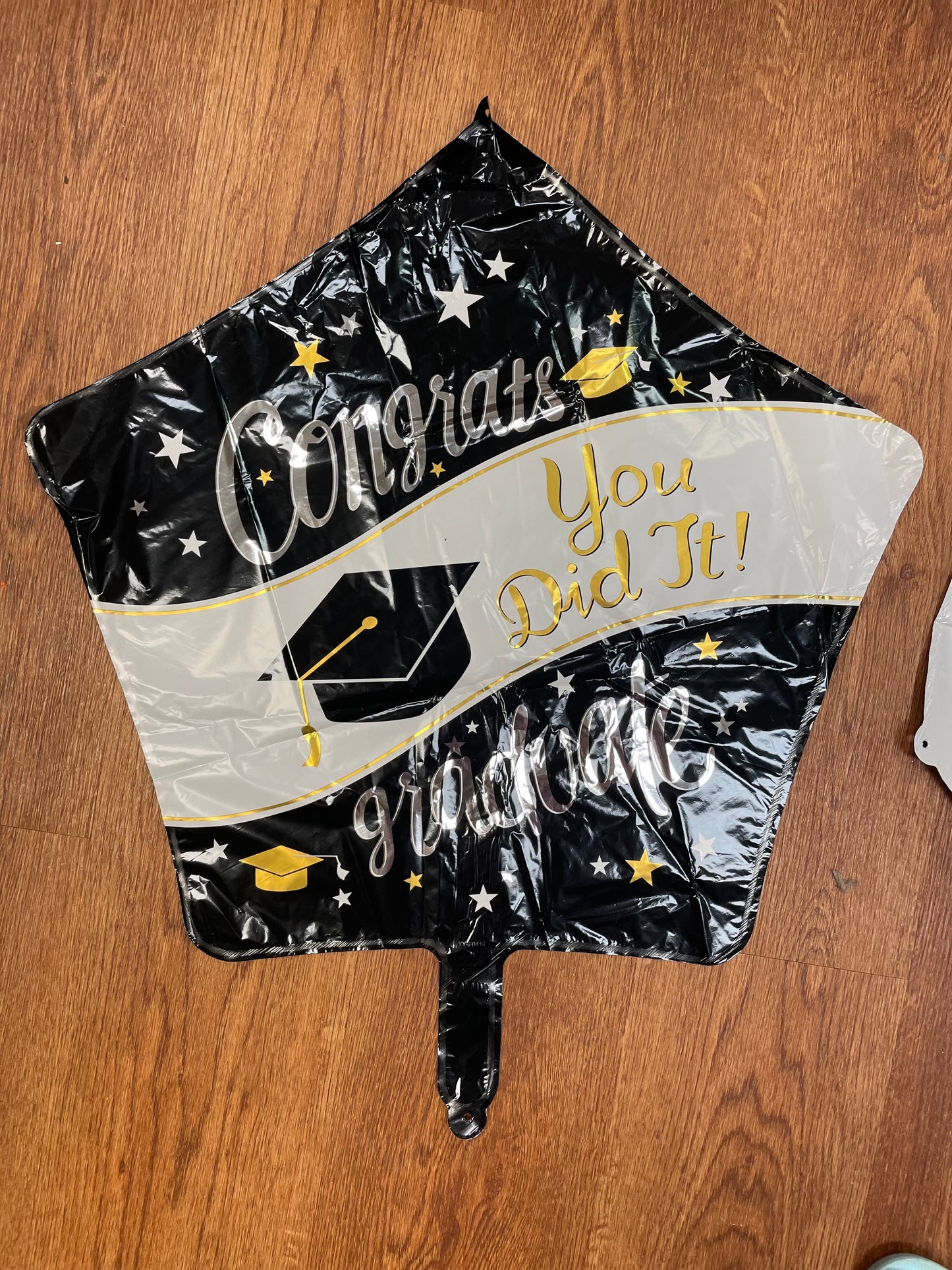 Mylar Balloons - Graduation - Star & Circle