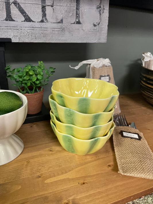 Melon Bowls set of 4