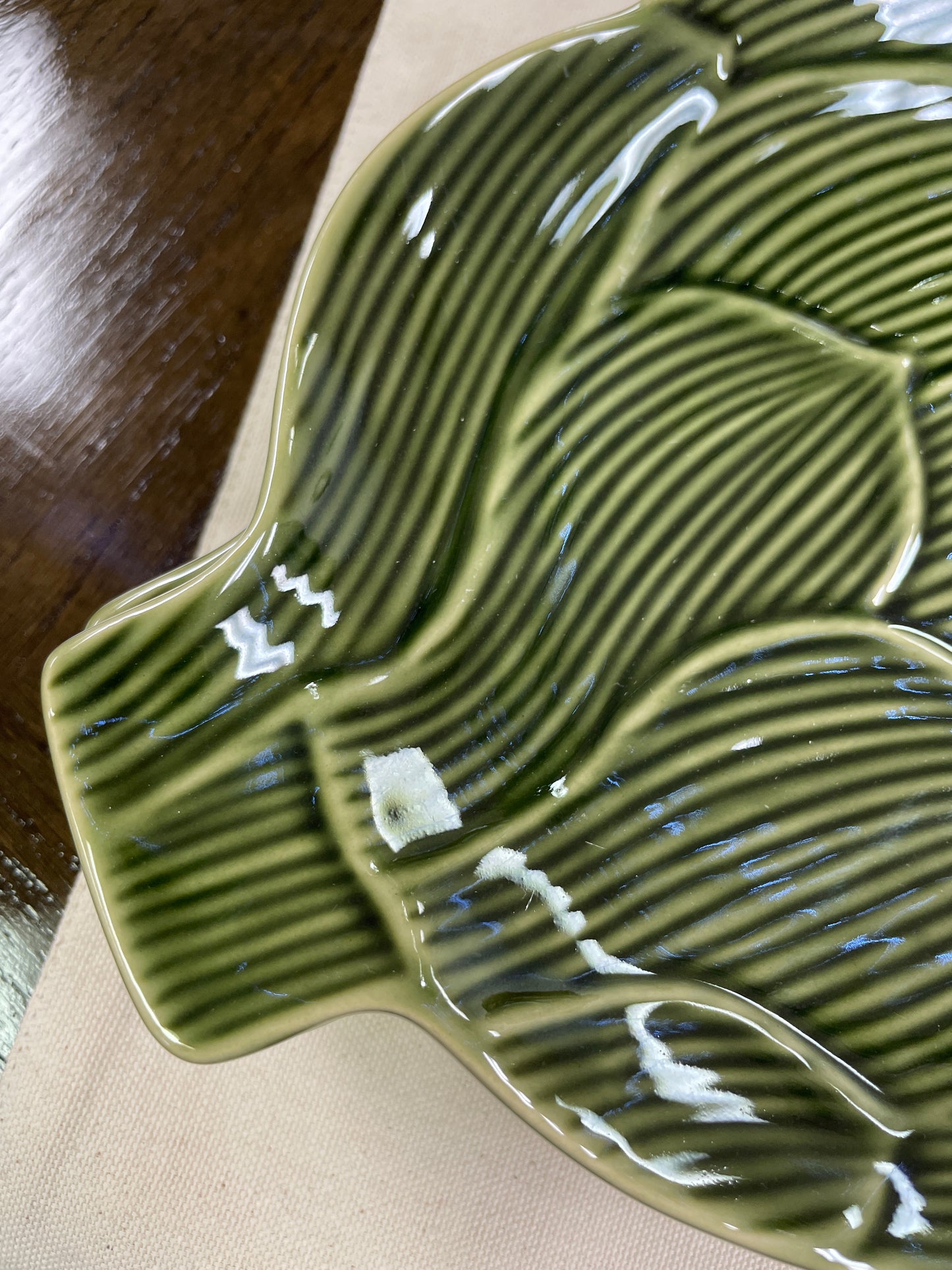 Green Artichoke Dish - 10"