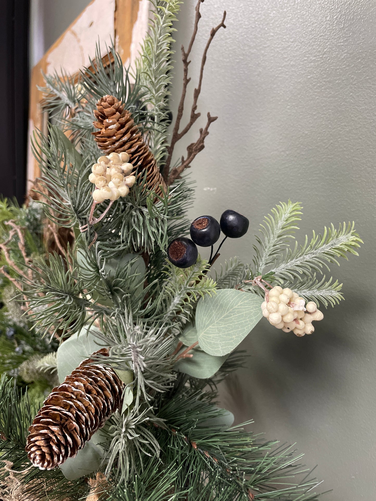 Urn w/Winter Tree