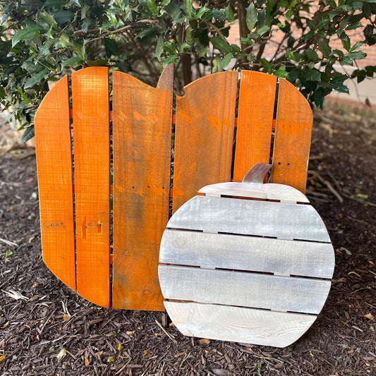 Wooden Slat Pumpkins