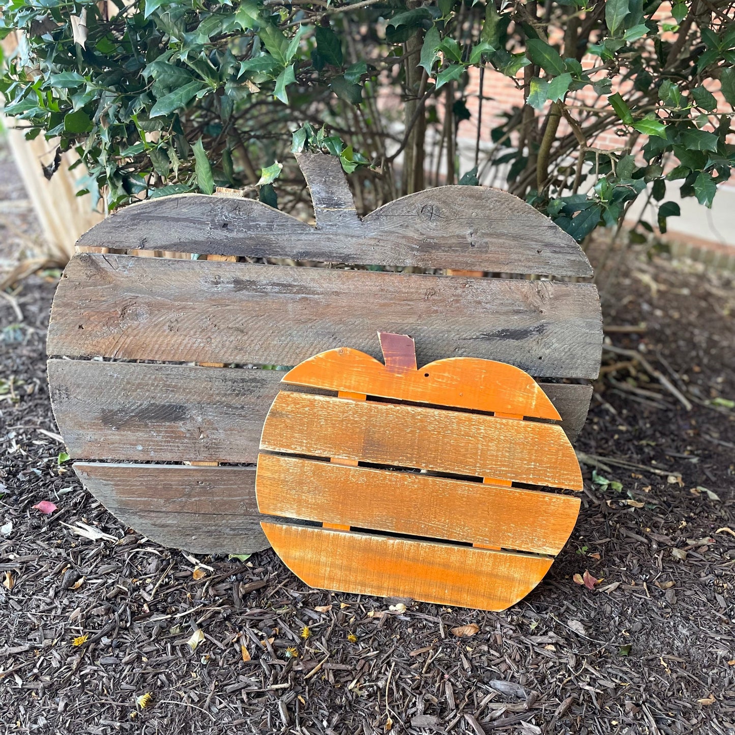 Wooden Slat Pumpkins