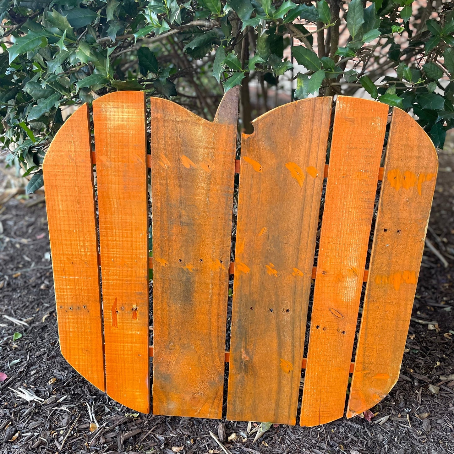 Wooden Slat Pumpkins