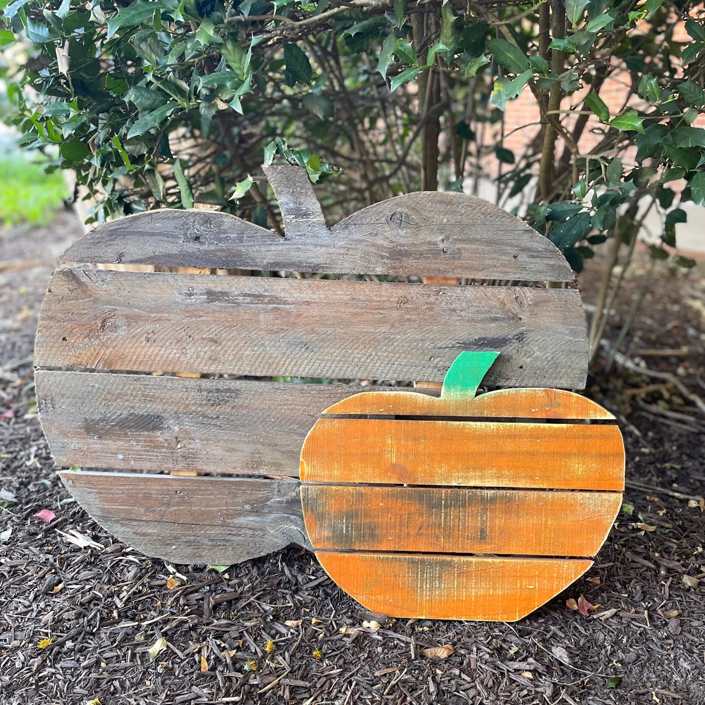 Wooden Slat Pumpkins