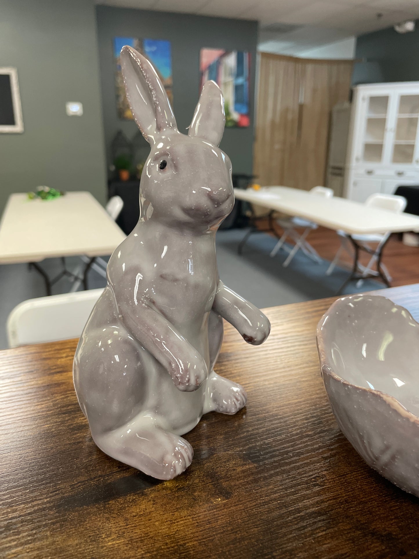 Bunny with Bowl