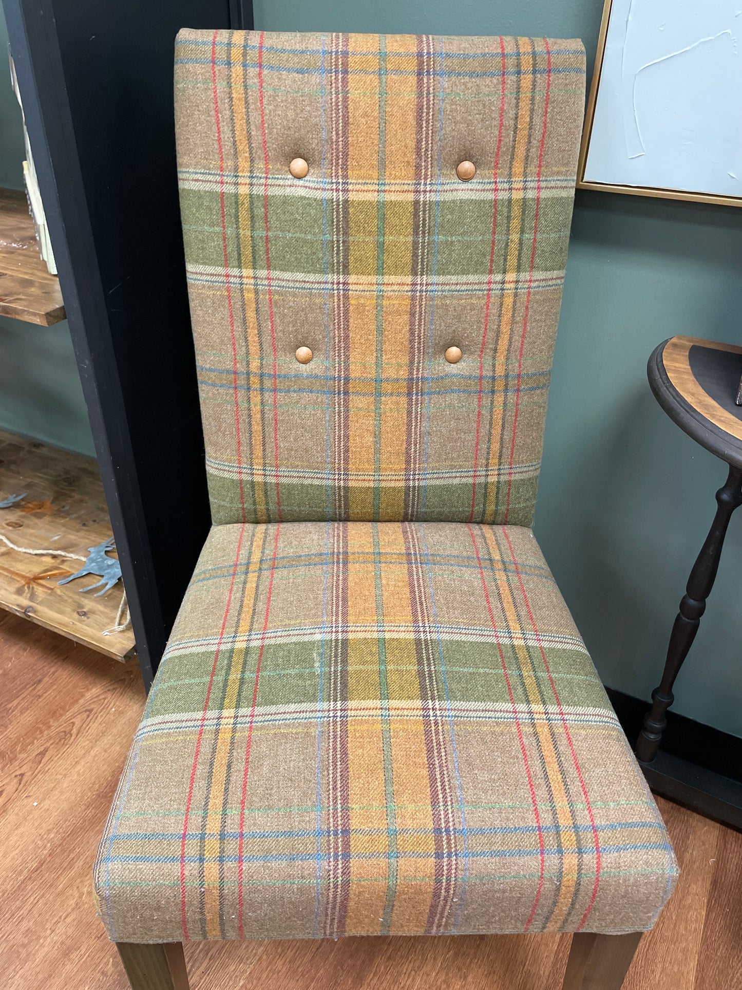 Plaid Chair