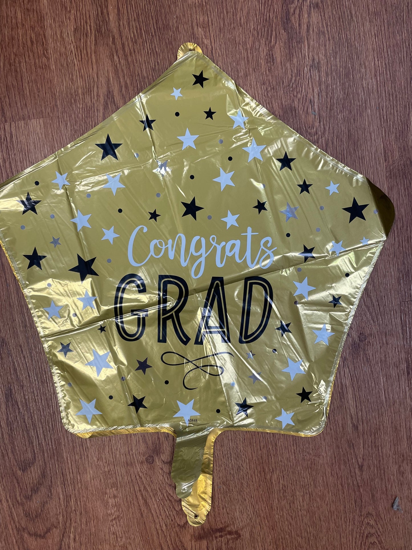 Mylar Balloons - Graduation - Star & Circle