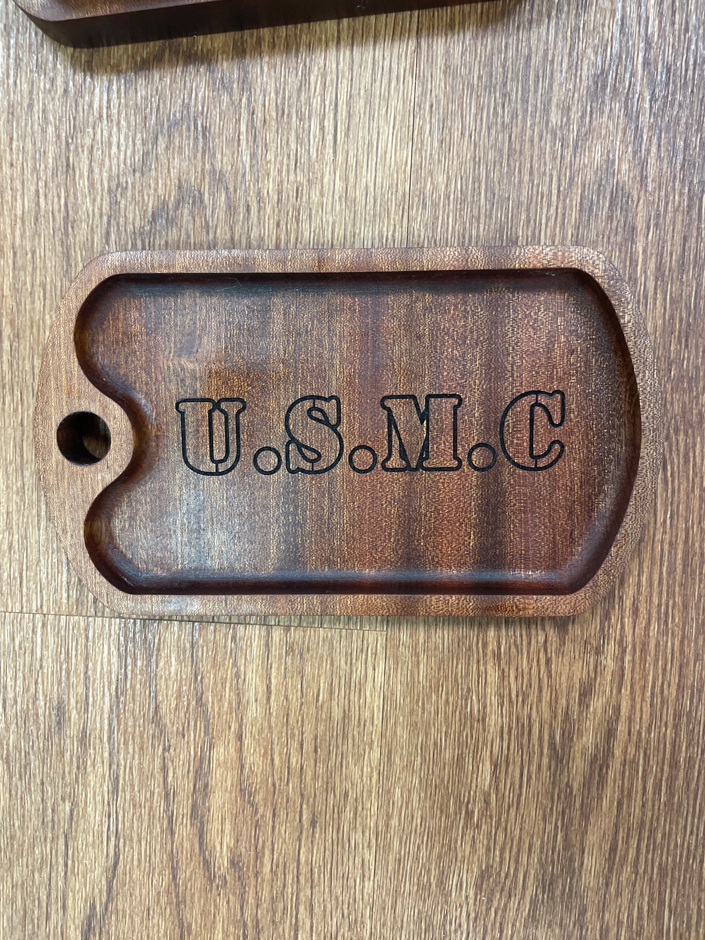 Valet Trays - Military - Sapele