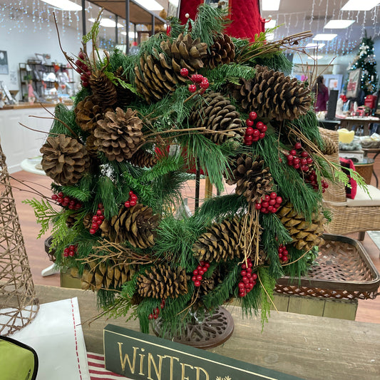 Pinecone Wreath