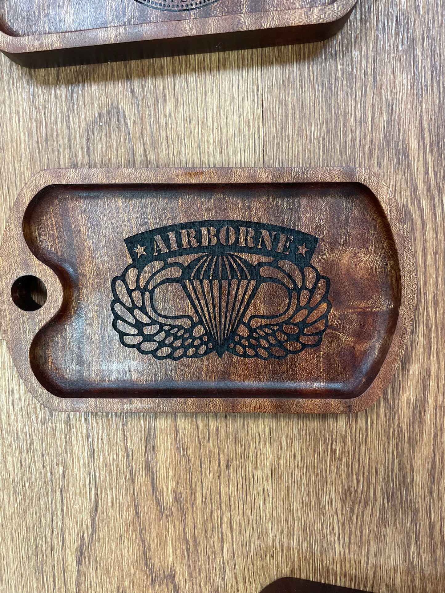 Valet Trays - Military - Sapele