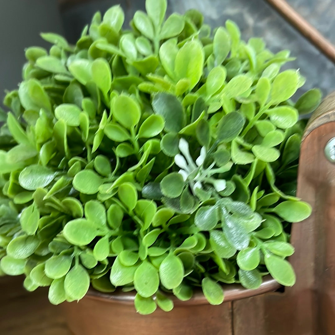 Copper Double Bucket w/Greenery