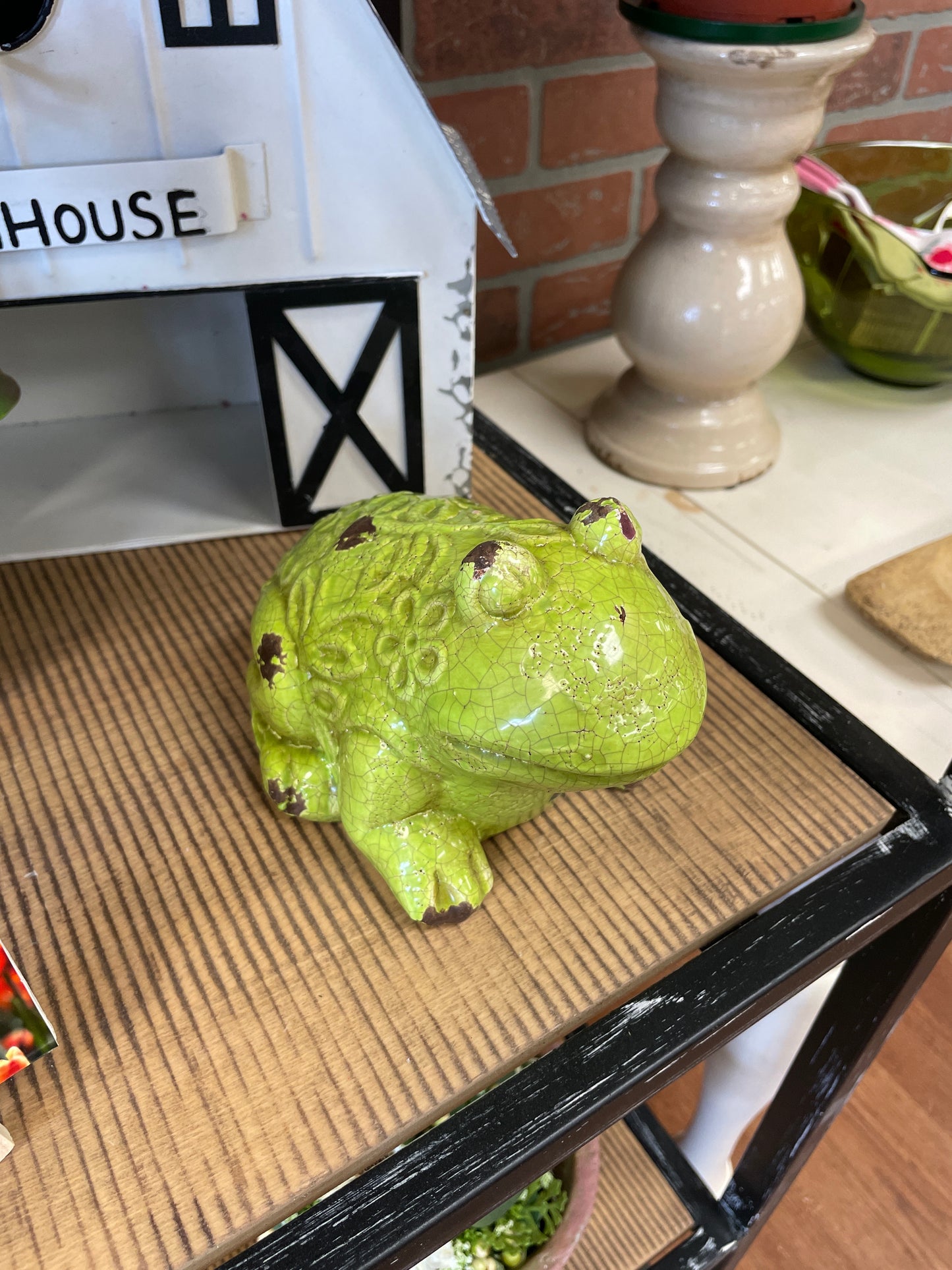 Terra Cotta Garden Frog