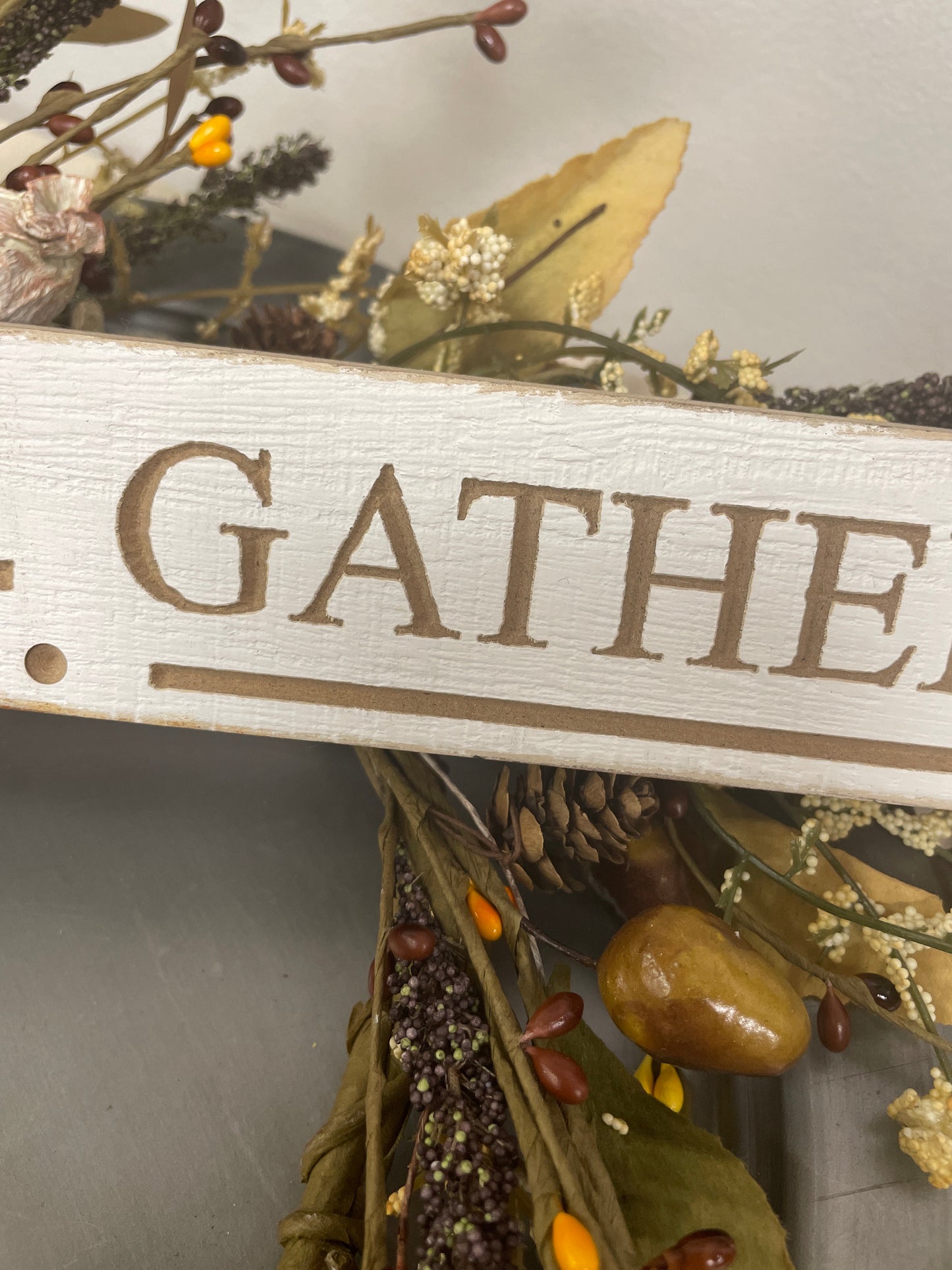 Grateful Gather Word Block