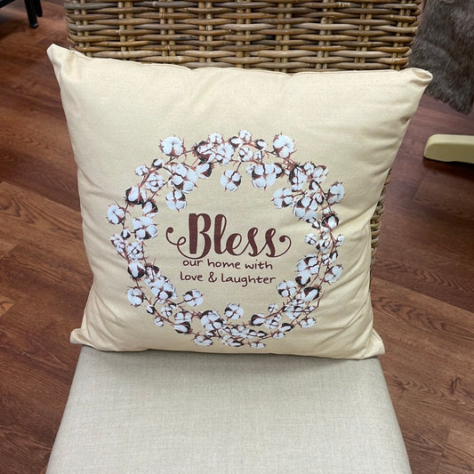 Bless this home - pillow