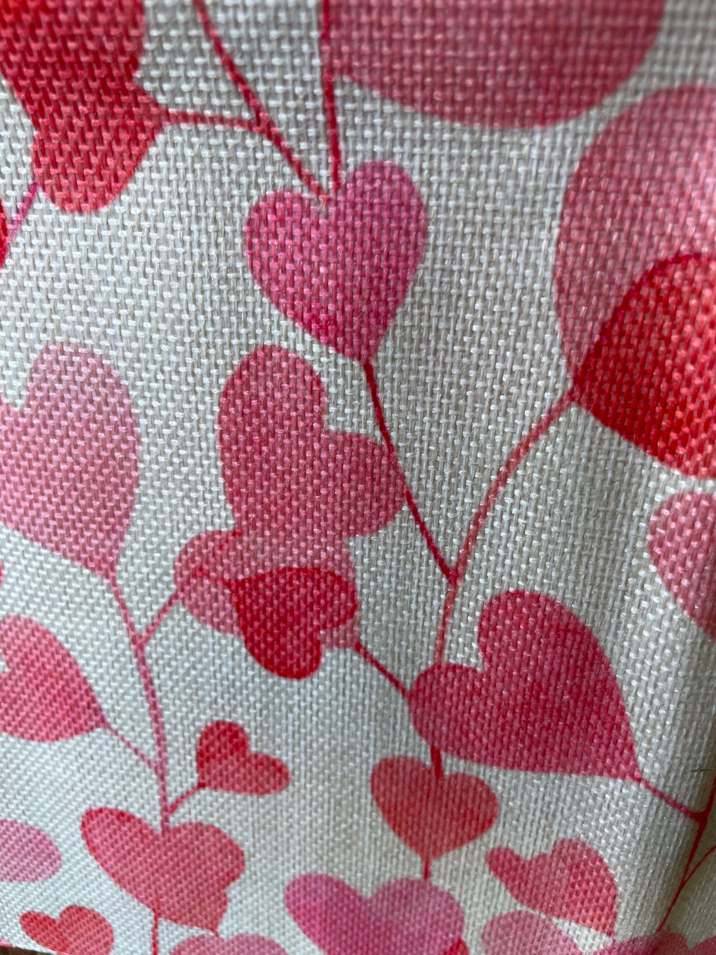 Garden Flags - Welcome Pink Hearts