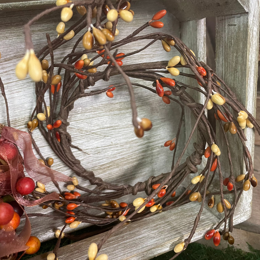 Pip Candle Wreath - Fall