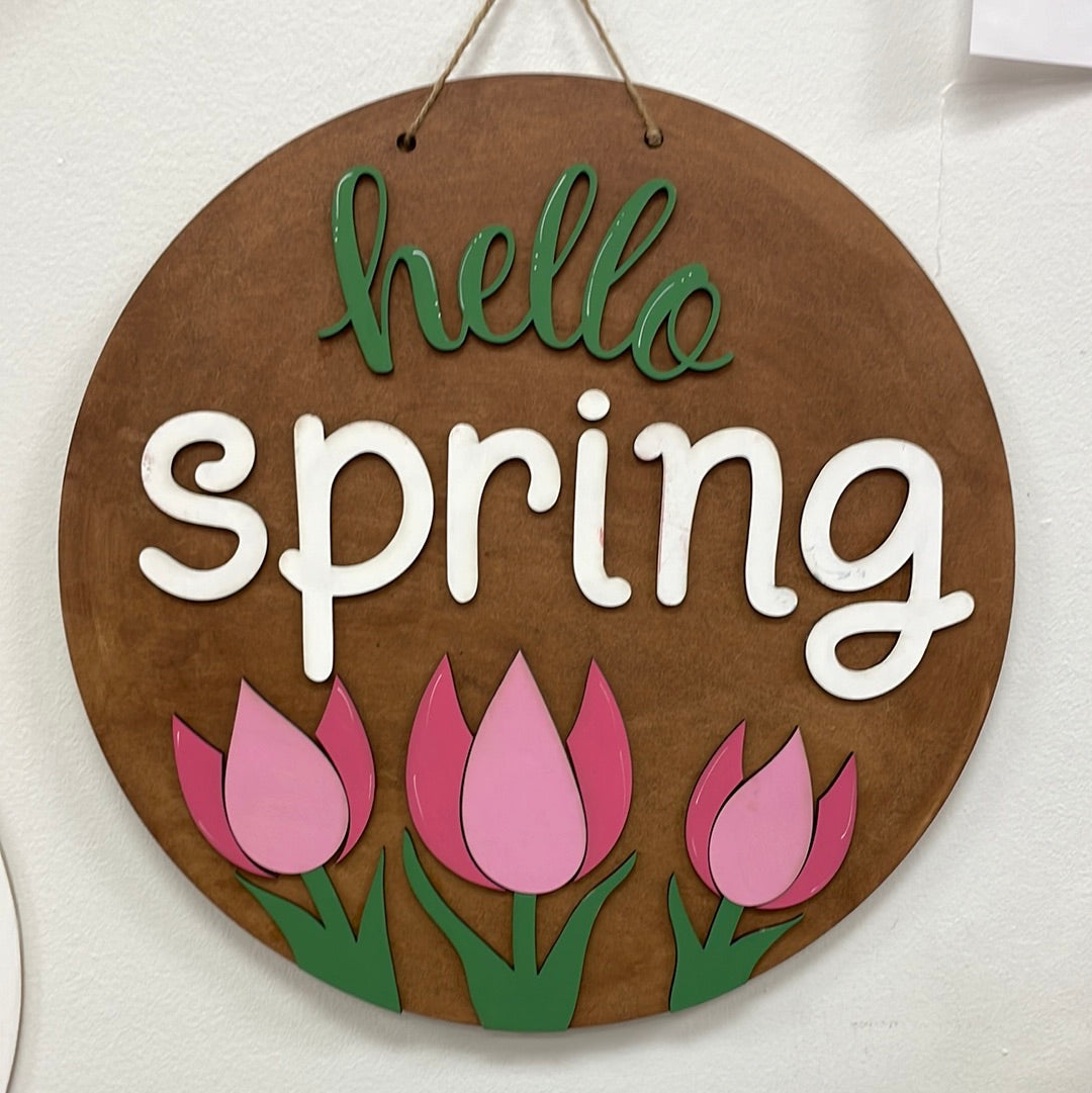 March 21 - Sip Shop & Craft - Spring